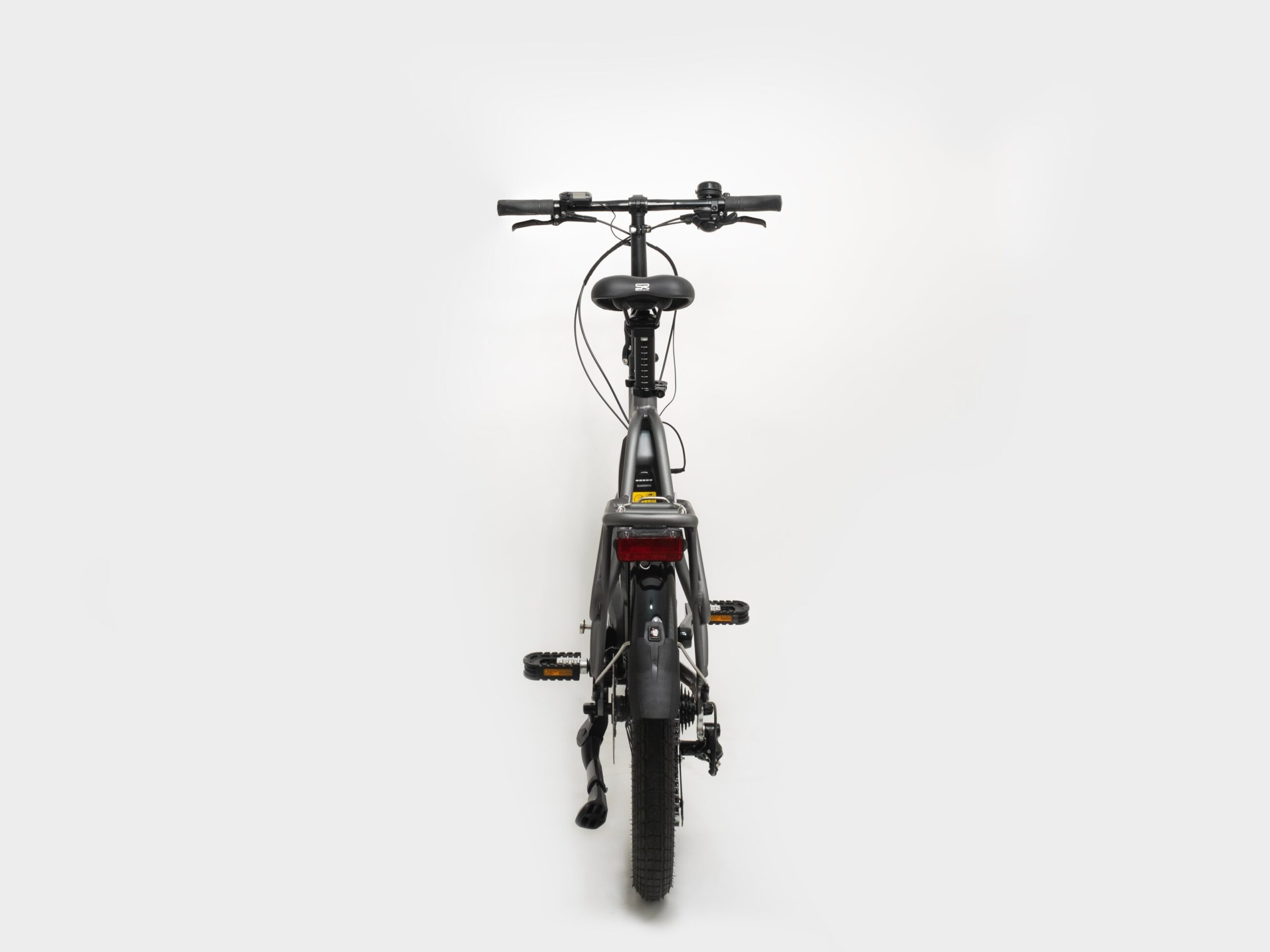 Olli Balli Urla Elektrikli Katlanır Bisiklet Shimano Steps e-5000 418w Batarya - Gri