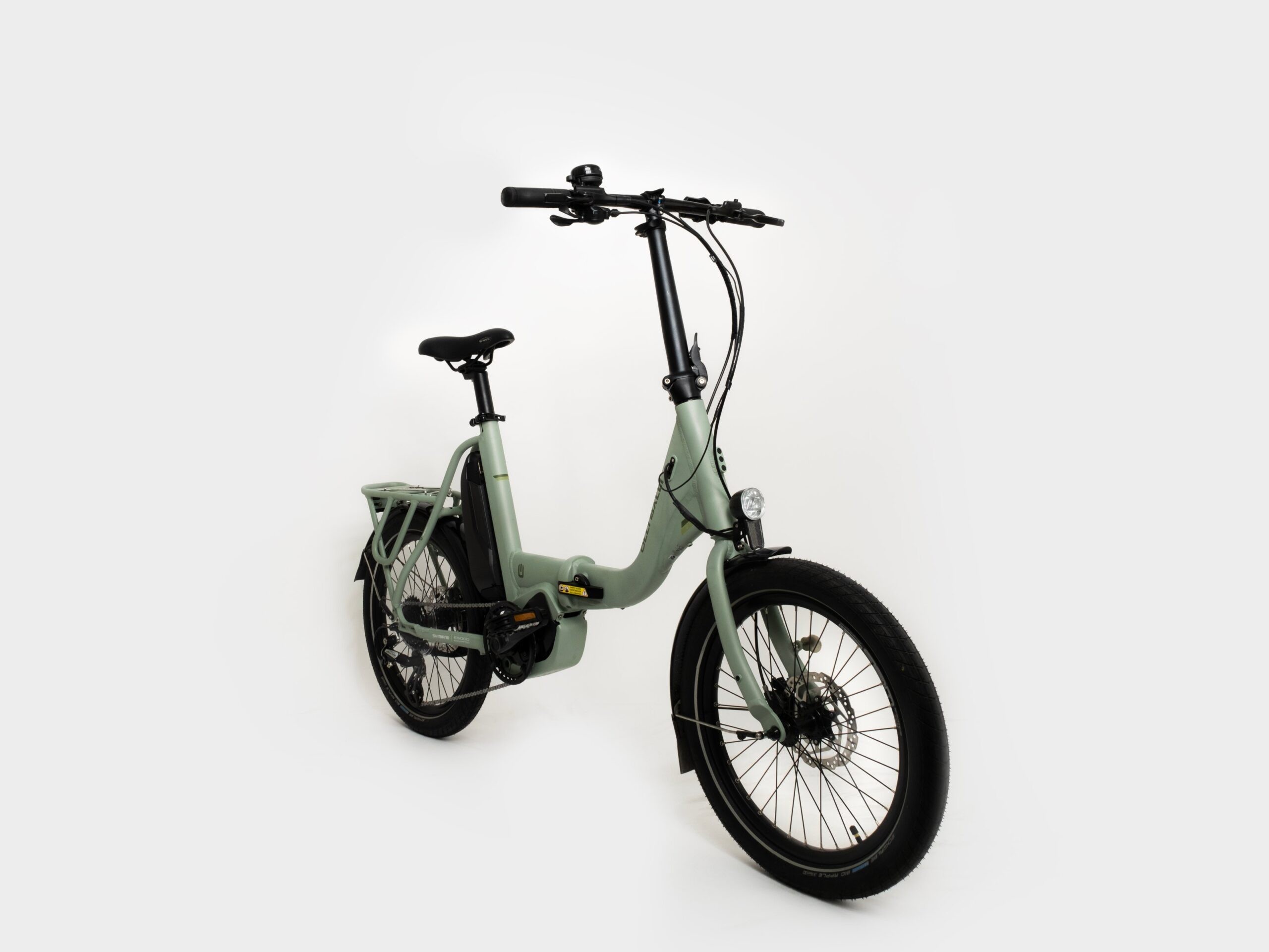Olli Balli Urla Elektrikli Katlanır Bisiklet Shimano Steps e-5000 418w Batarya - Yeşil 