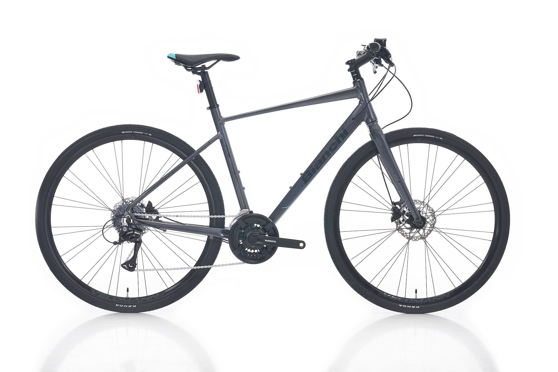 Bianchi Nirone7 Trekking Bisiklet 3x8 Acera Hidrolik Fren gri 51 cm