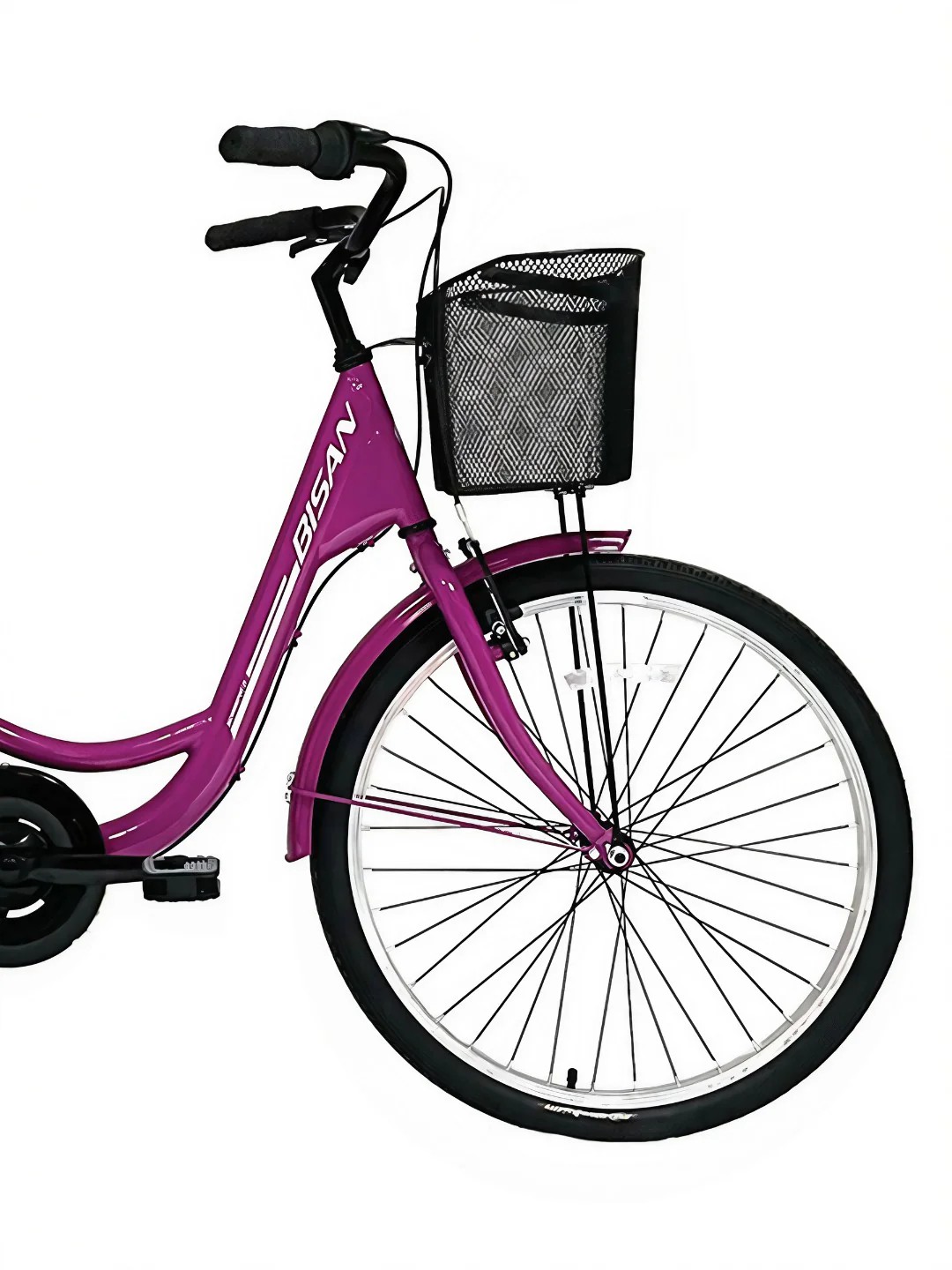 Bisan Sorrento S 24" Şehir Bisikleti 1x7 Vites MOR