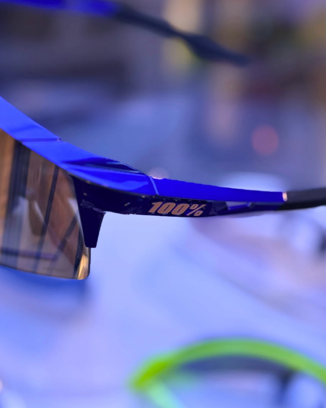 100% SPEEDCRAFT - Gloss Cobalt Blue - HiPER Copper Mirror Lens Gözlük