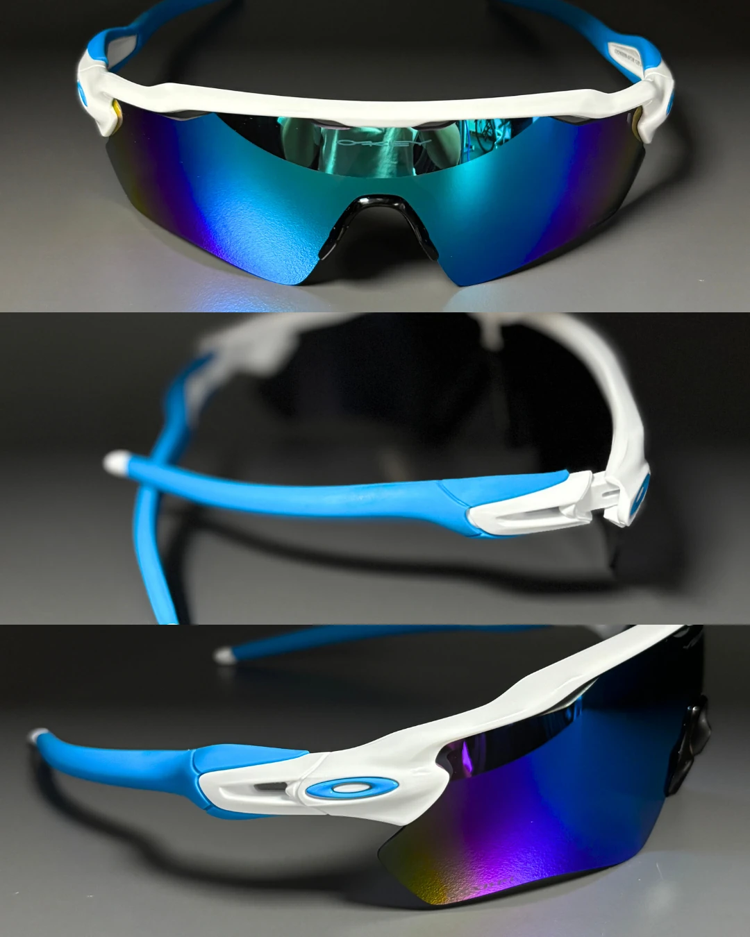 Oakley Radar Ev Path 920857 Polished White Prizm Sapphire