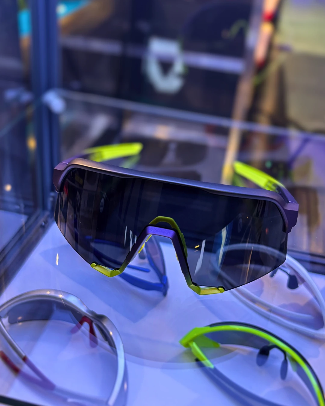 100% S3 - Matte Metallic Digital Brights - Smoke Lens Gözlük