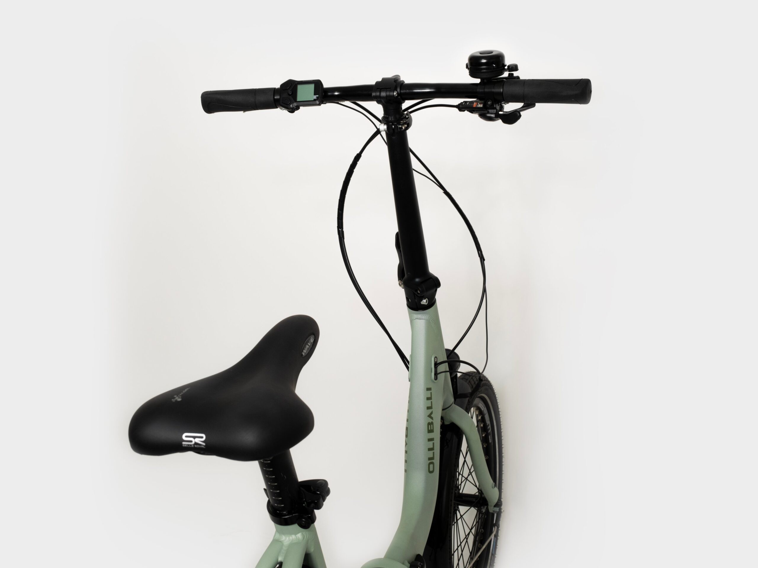 Olli Balli Urla Elektrikli Katlanır Bisiklet Shimano Steps e-5000 418w Batarya - Yeşil 