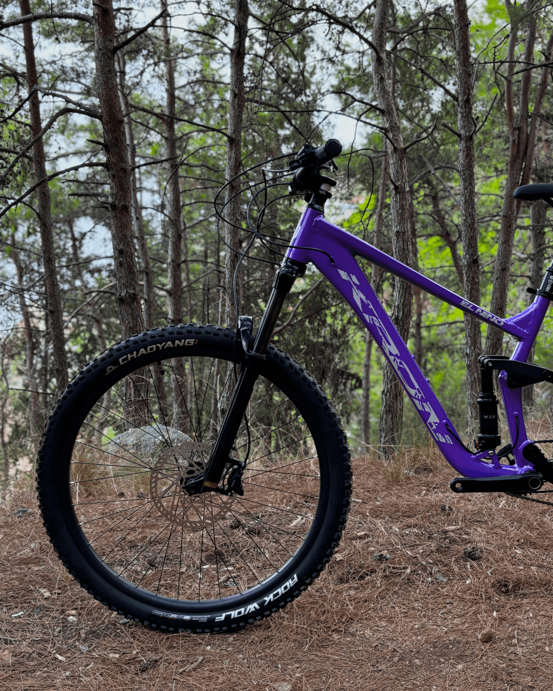 KRON EL NİNO ENDURO DAĞ BİSİKLETİ MOR/SİYAH/GRİ