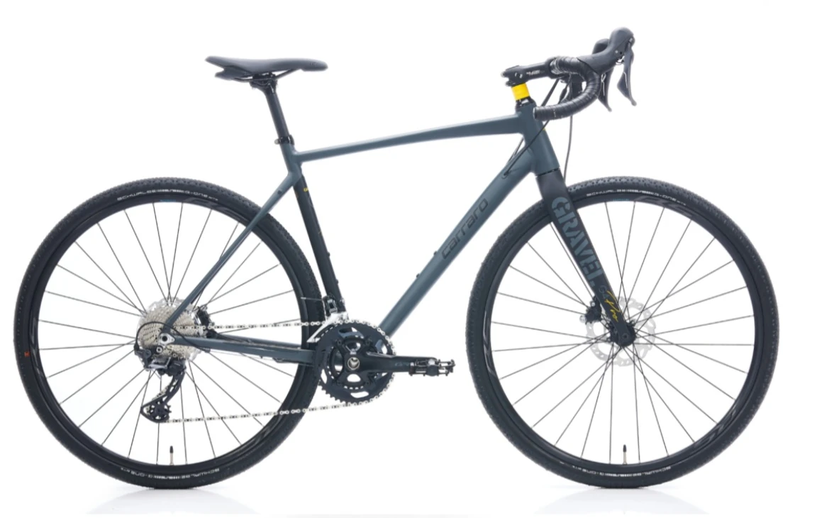 CARRARO GRAVEL G4 PRO 28" 22-V HD 55 KADRO MAT ANTRASİT-SİYAH-SARI