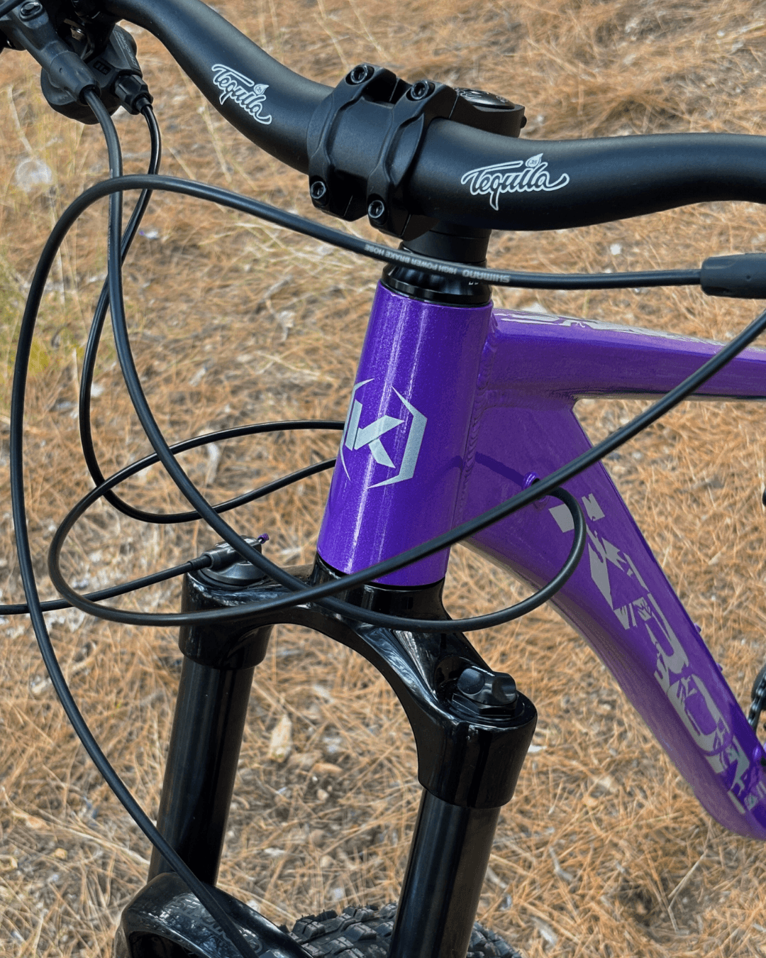 KRON EL NİNO ENDURO DAĞ BİSİKLETİ MOR/SİYAH/GRİ
