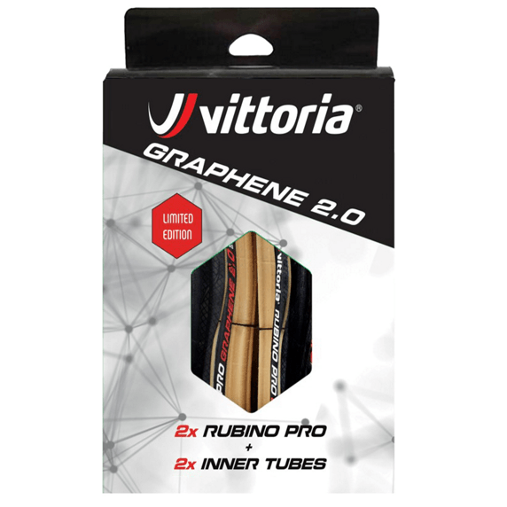 VITTORIA Dış Lastik Yol Rubino Pro IV 700x25C Katlanır 1 Çift (2 Dış,2 İç Lastik)