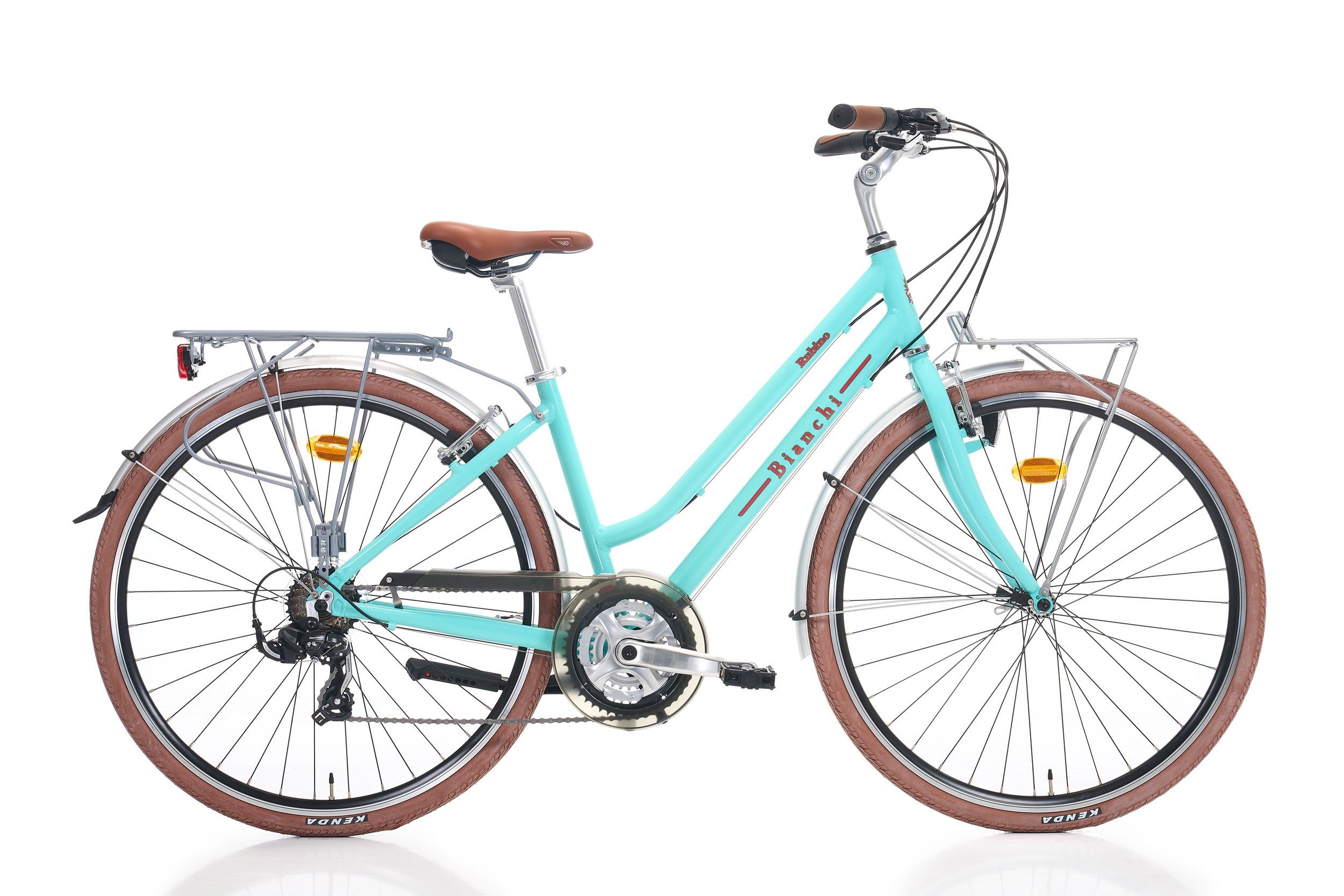 Bianchi Rubino Lady 21 Vites Şehir Bisikleti 28 Jant Turkuaz