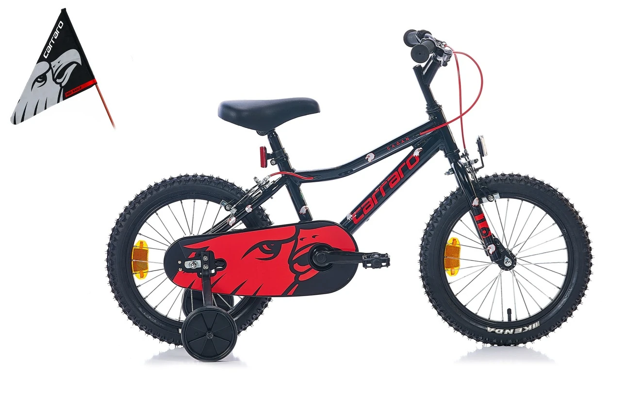 CARRARO RED EAGLE 16 16'' 1-V VB R1 MAT SİYAH-KIRMIZI 