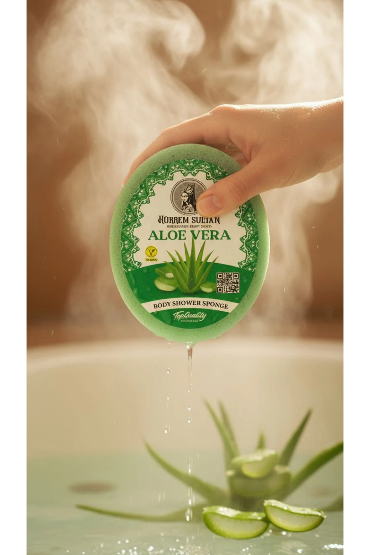 Hürrem Aloe Vera Süngerli Sabun 130 G