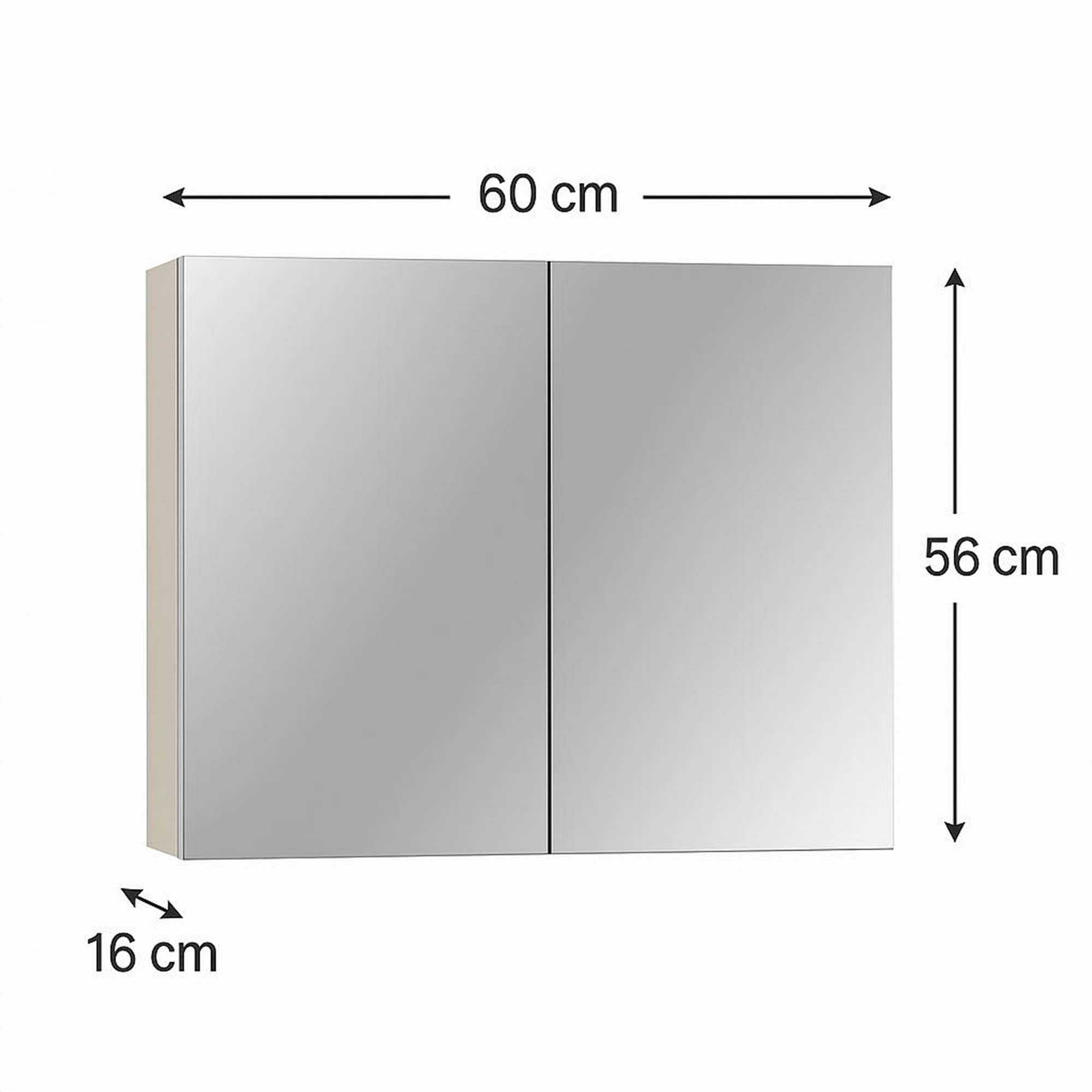 Fugue Banyo Ayna Dolabı