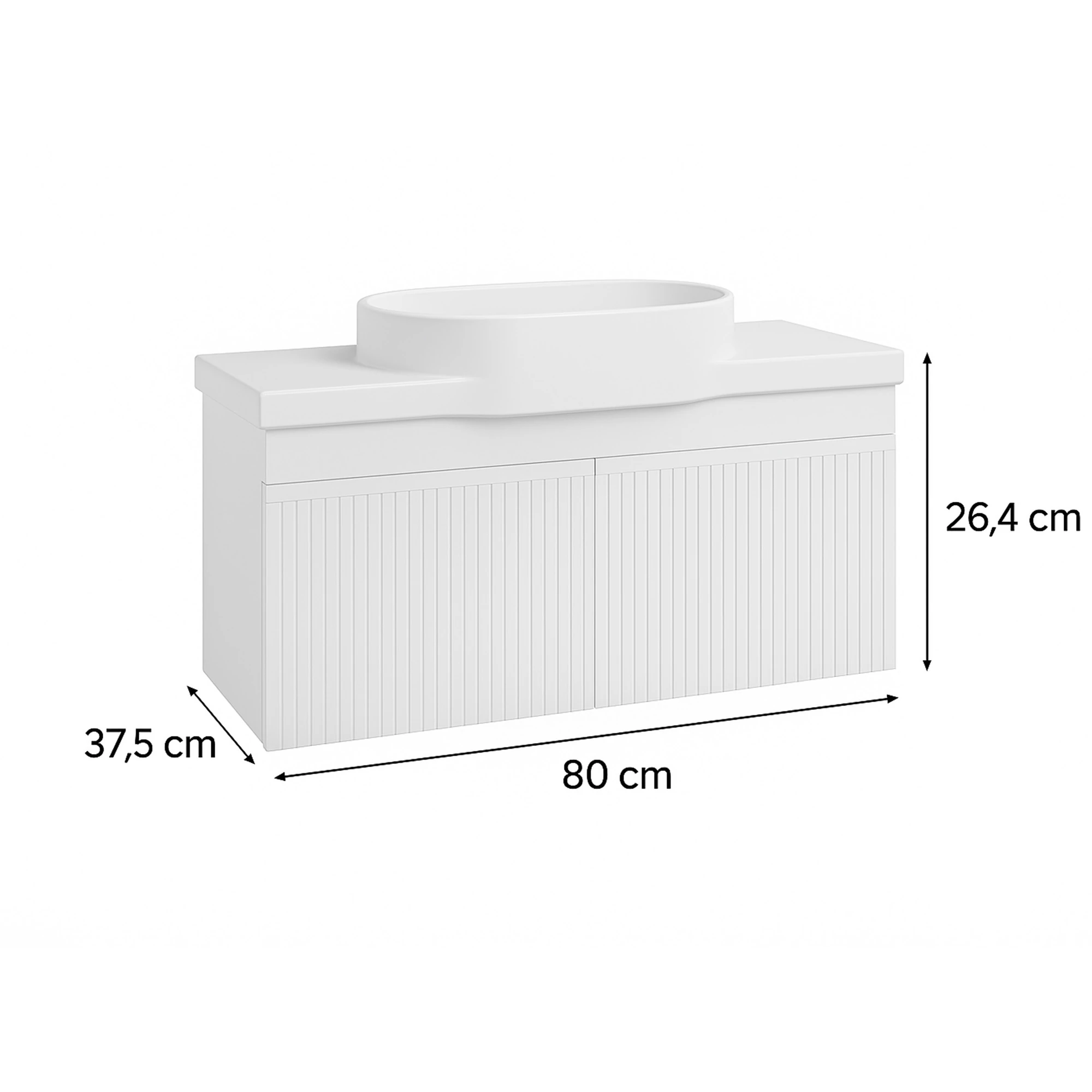Harmony Lavabolu Banyo Dolabı