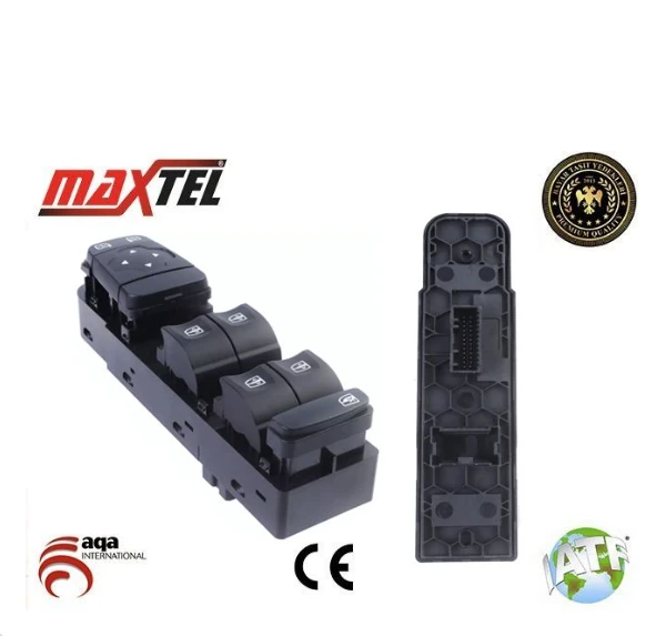 RENAULT TALİSMAN CAM DÜĞMESİ ÖN SOL 254015253R