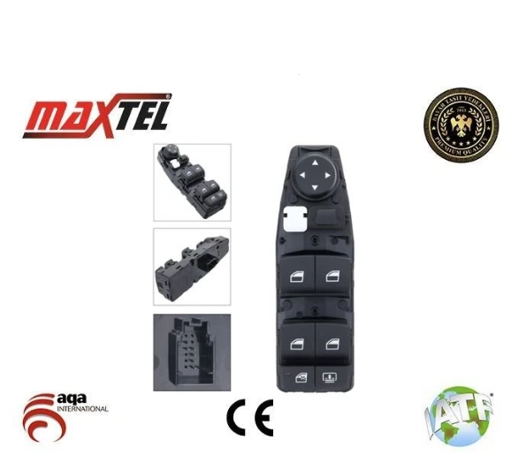 BMW 3 Serisi F30-F31-F35-F80 (11-18) -5 Serisi F10-F11-F18 (10-16)-6 Serisi F06-F12-F13 (11-18) Cam Düğmesi Ön Sol Ayna Katlamasız + Perdesiz Fonksiyon 61319218481