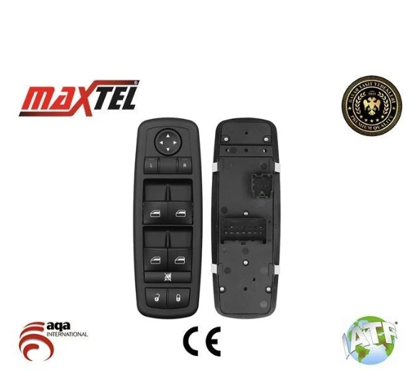 Chrysler Voyager IV (RT) (08-)-Dodge Nitro (07-) – Cam Düğmesi Ön Sol (12 Pin, Ayna Ayarlı, Ayna Katlamasız)68039999AA