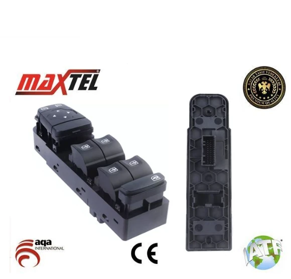 RENAULT KADJAR CAM DÜĞMESİ ÖN SOL 254015253R