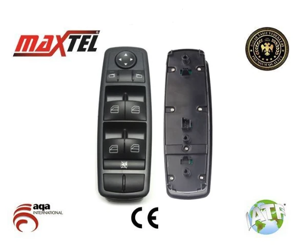 MERCEDES – CAM DÜĞMESİ ÖN SOL 3PIN AYNA KATLAMASIZ + PERDESİZ FONKSİYONLU 2518200110-2518300090