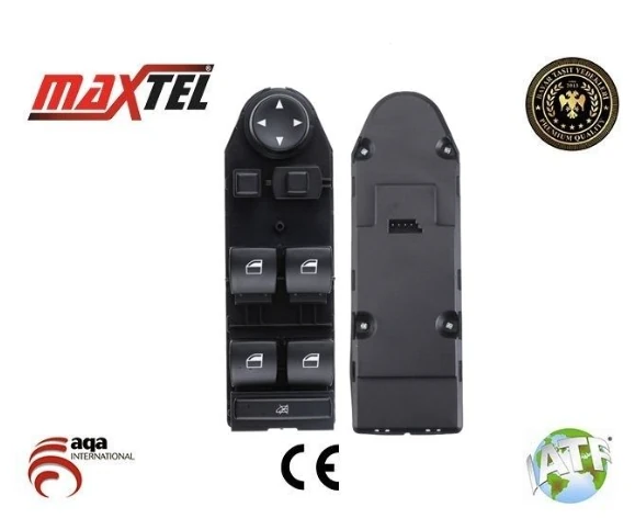 BMW 5 Serisi E60 -E61 (03-10) Cam Düğmesi Ön Sol 4 Pin Perdesiz 61316951909