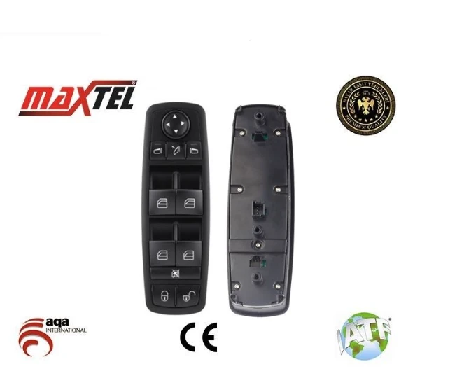 MERCEDES W169 W245 ÖN SOL CAM DÜĞMESİ SİYAH 1698206710