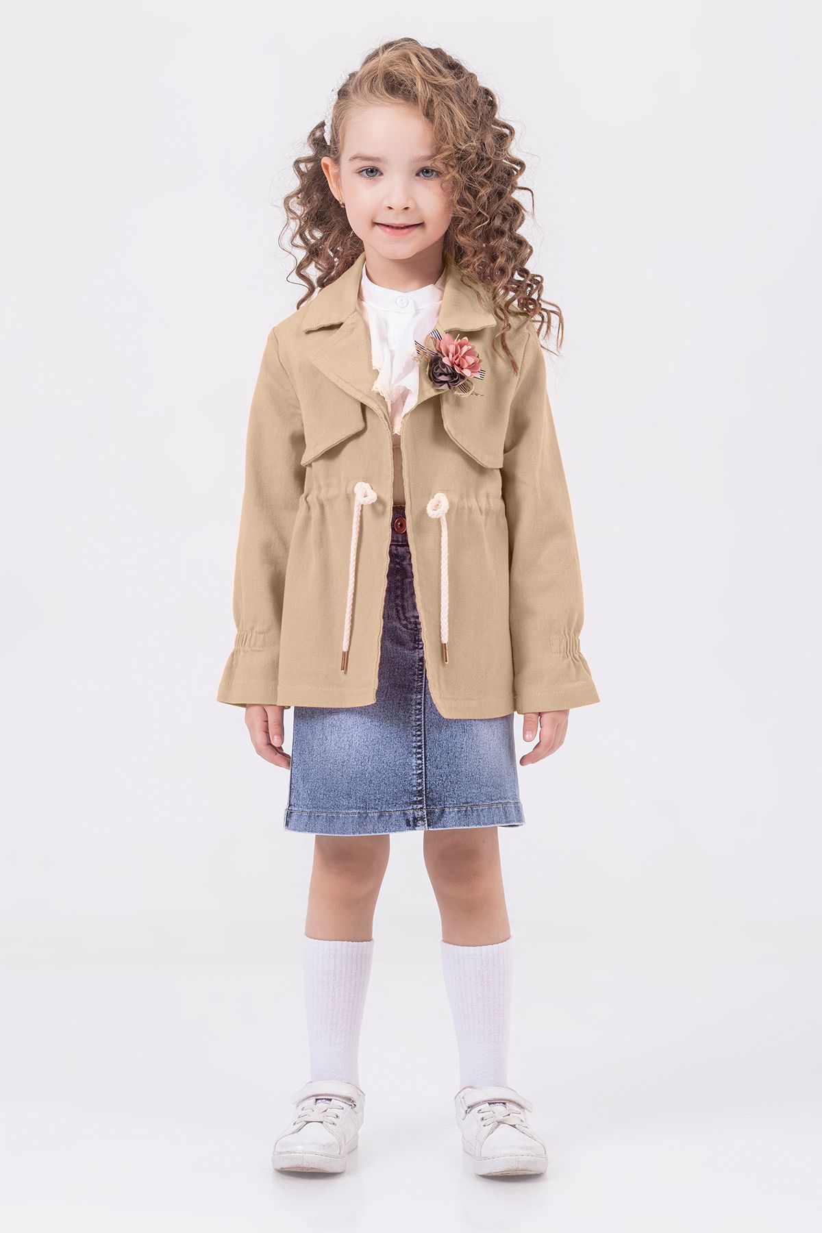 2-6 Yaş DenimStar Kız Çocuk 3'lüTakım