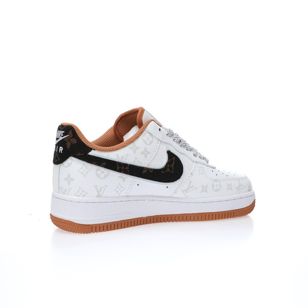 Louis Vuitton x Nike Air Force 1 07 LV8 Low"White/Black/Dark Brown/LV Monogram