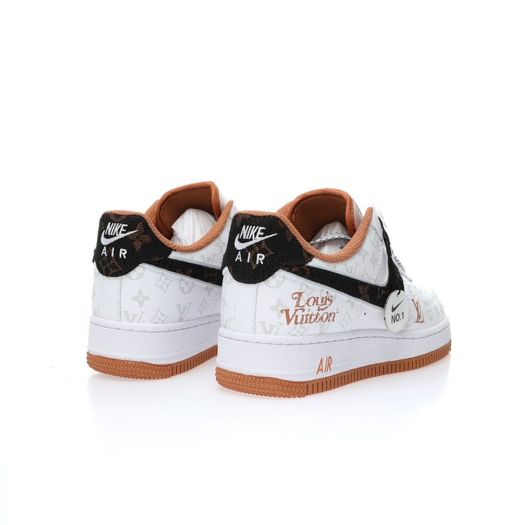 Louis Vuitton x Nike Air Force 1 07 LV8 Low"White/Black/Dark Brown/LV Monogram