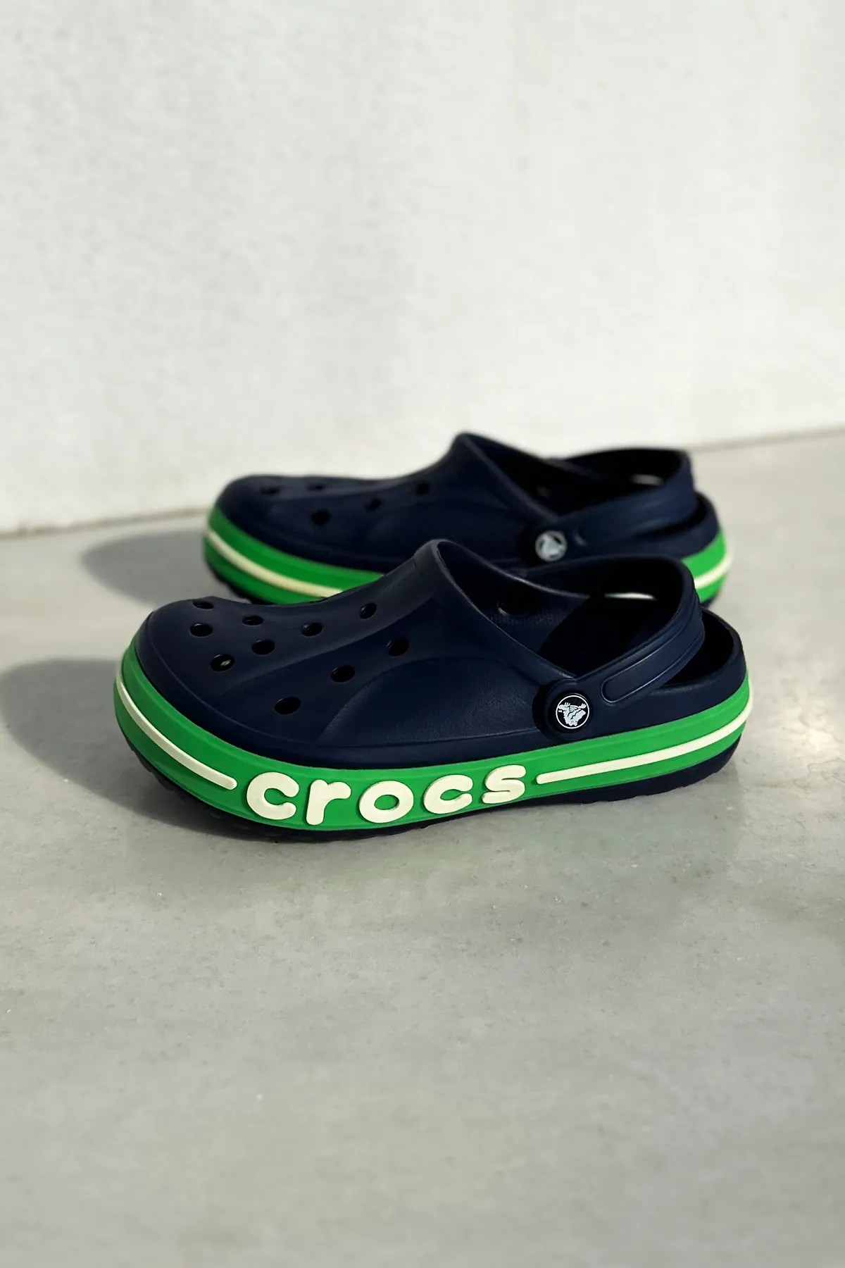 Crocs Bayaband Clog Lacivert Yeşil Terlik