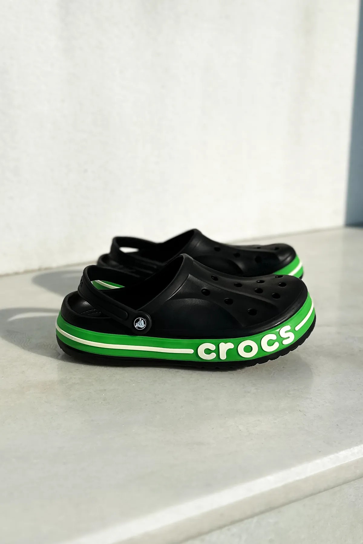 Crocs Bayaband Clog Lacivert Yeşil Terlik