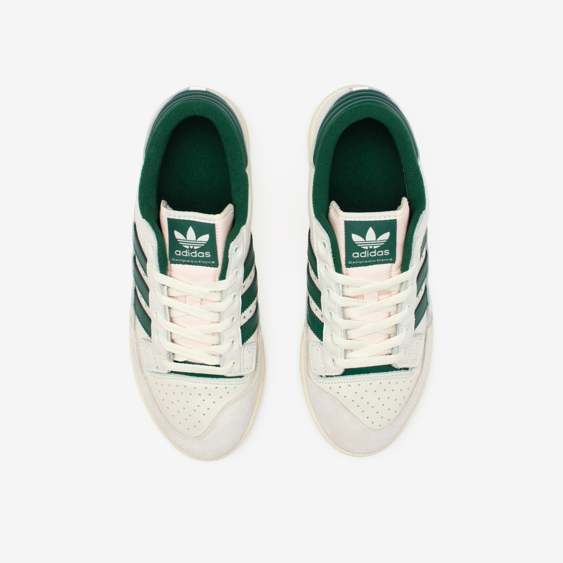 Adidas Centennial 85 Lo Cloud White Dark Green Chalk White 