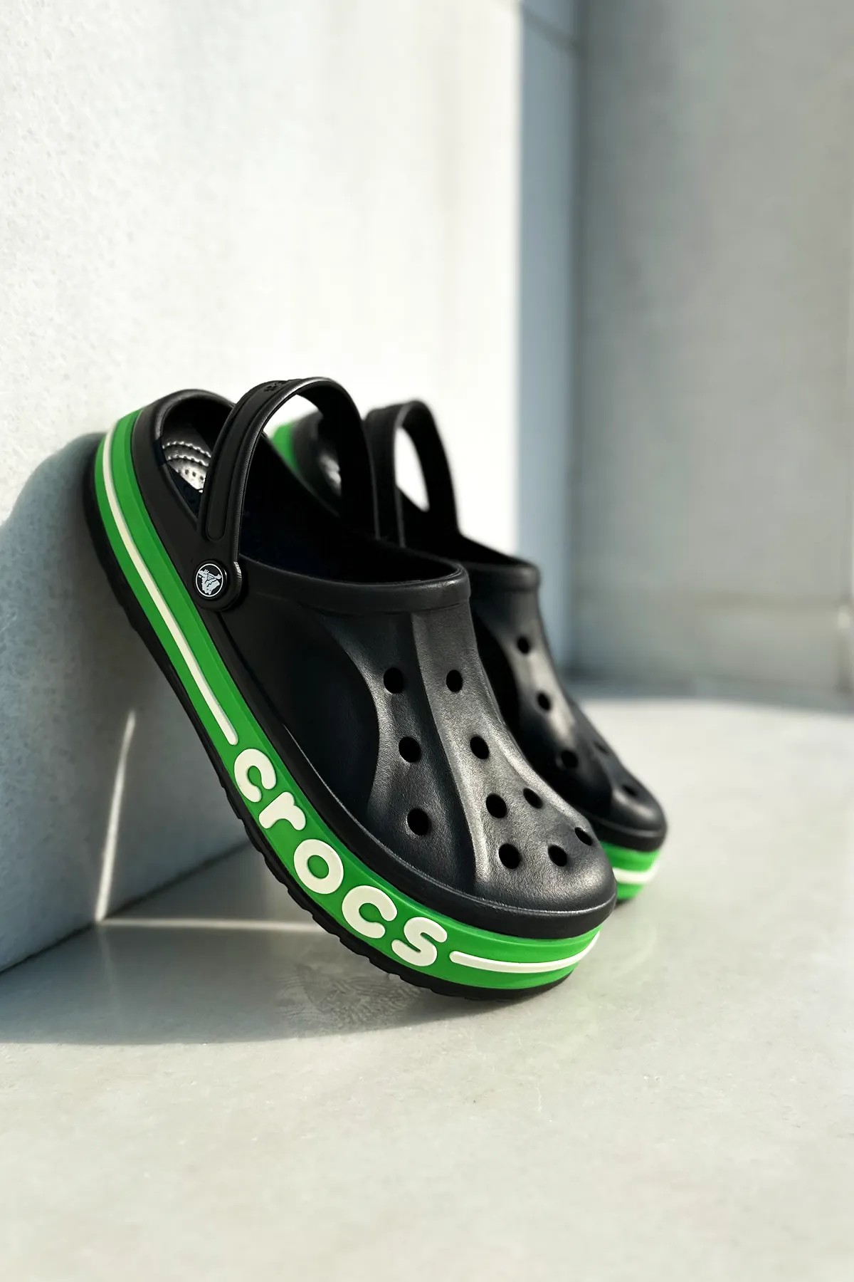 Crocs Bayaband Clog Lacivert Yeşil Terlik