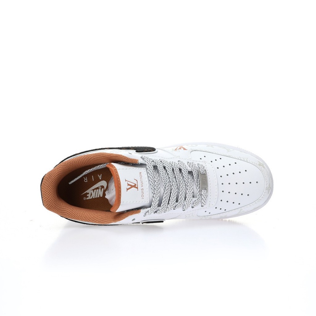 Louis Vuitton x Nike Air Force 1 07 LV8 Low"White/Black/Dark Brown/LV Monogram