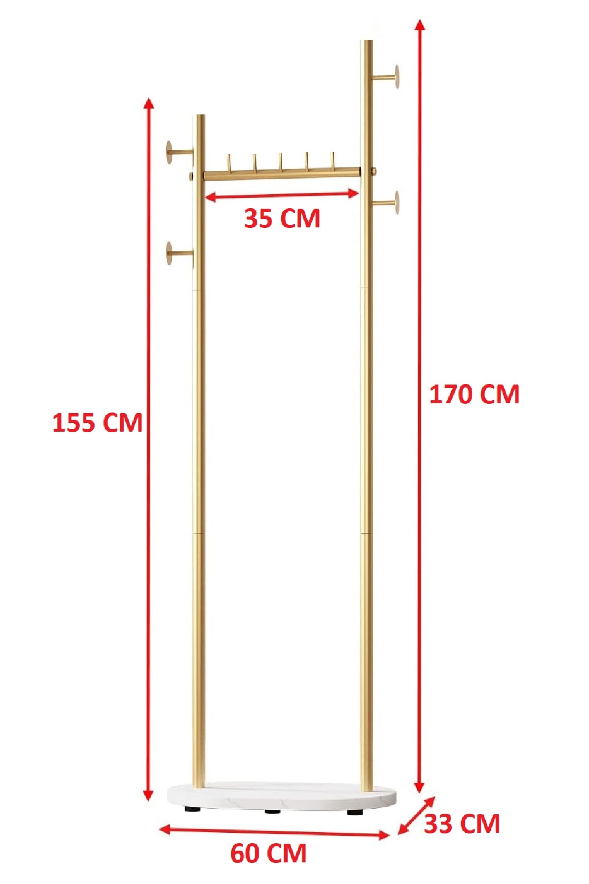 Metal Ayaklı Askılık Elbise Askısı Portmanto Konfeksiyon Elbise Askılığı
