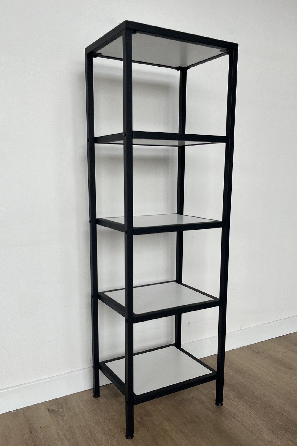 5 Raflı Kitaplık Çok Amaçlı Aksesuar Rafı Metal Banyo Mutfak Rafı