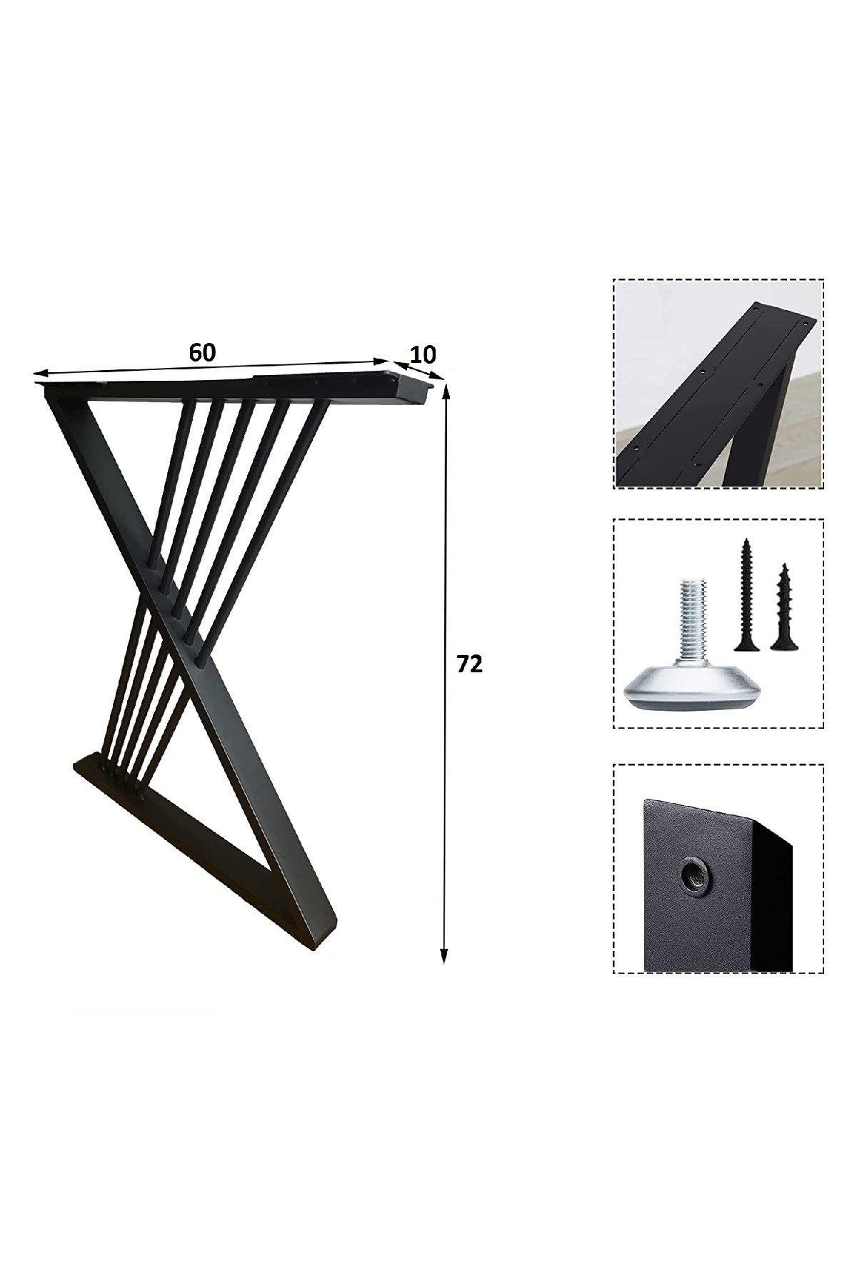 Metal Mobilya Ayağı