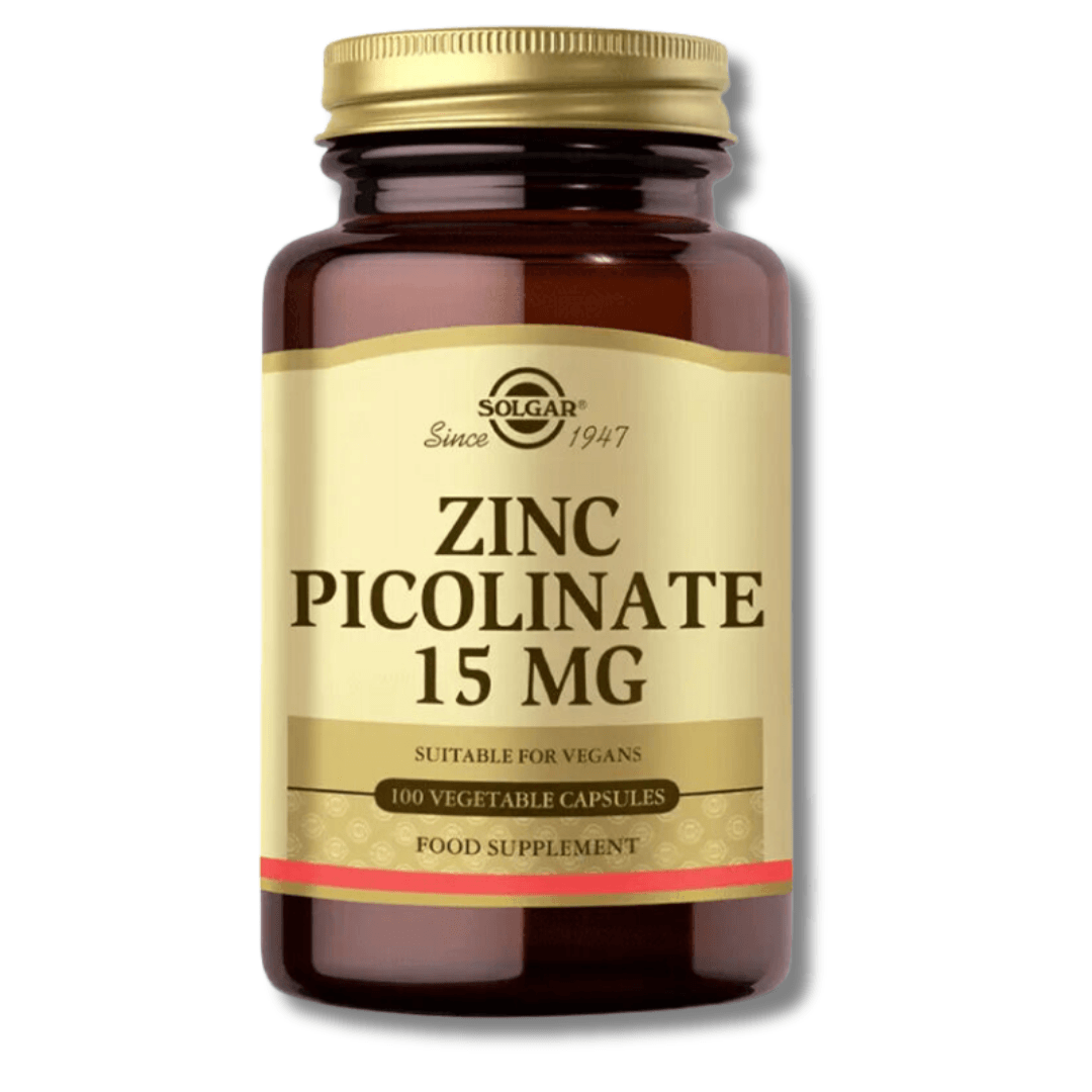 Solgar Zinc Picolinate 15 mg 100 Bitkisel Kapsül