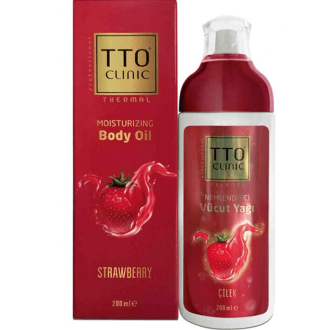 TTO Clinic Vücut Yağı 200 ml - Çilek