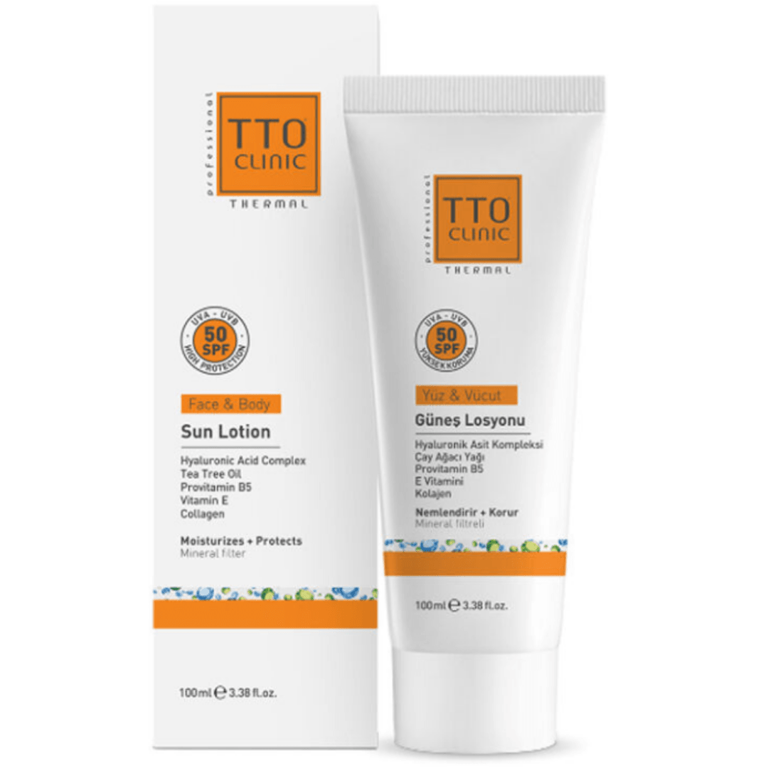 TTO Clinic Güneş Losyonu 100 ml