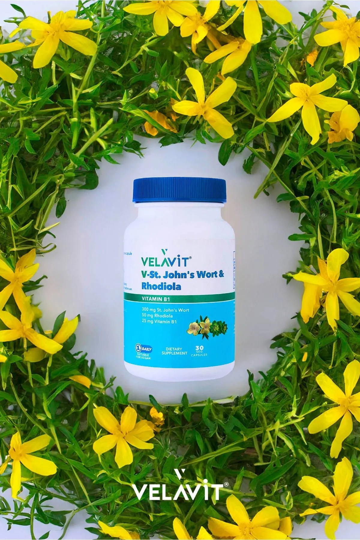 Velavit V-St. John's Wort Rhodiola 30 Tablet