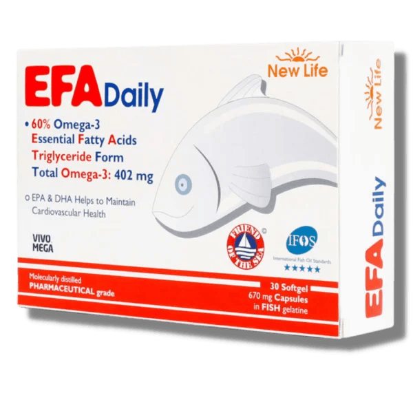 New Life EFA Daily Omega 3 Balık Yağı 30/60 Kapsül