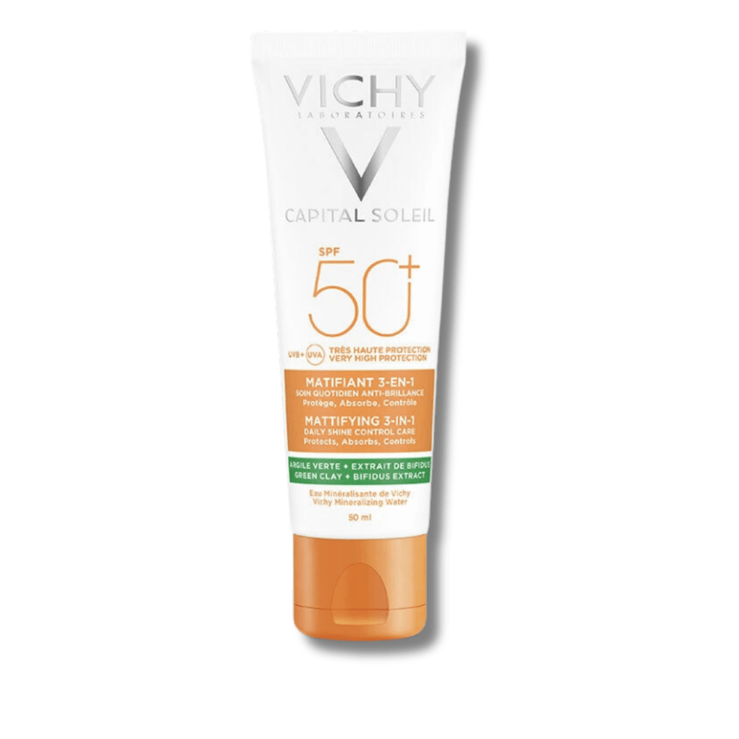 Vichy Capital Soleil SPF 50+ Matlaştırıcı Yüz Güneş Kremi 50 ml