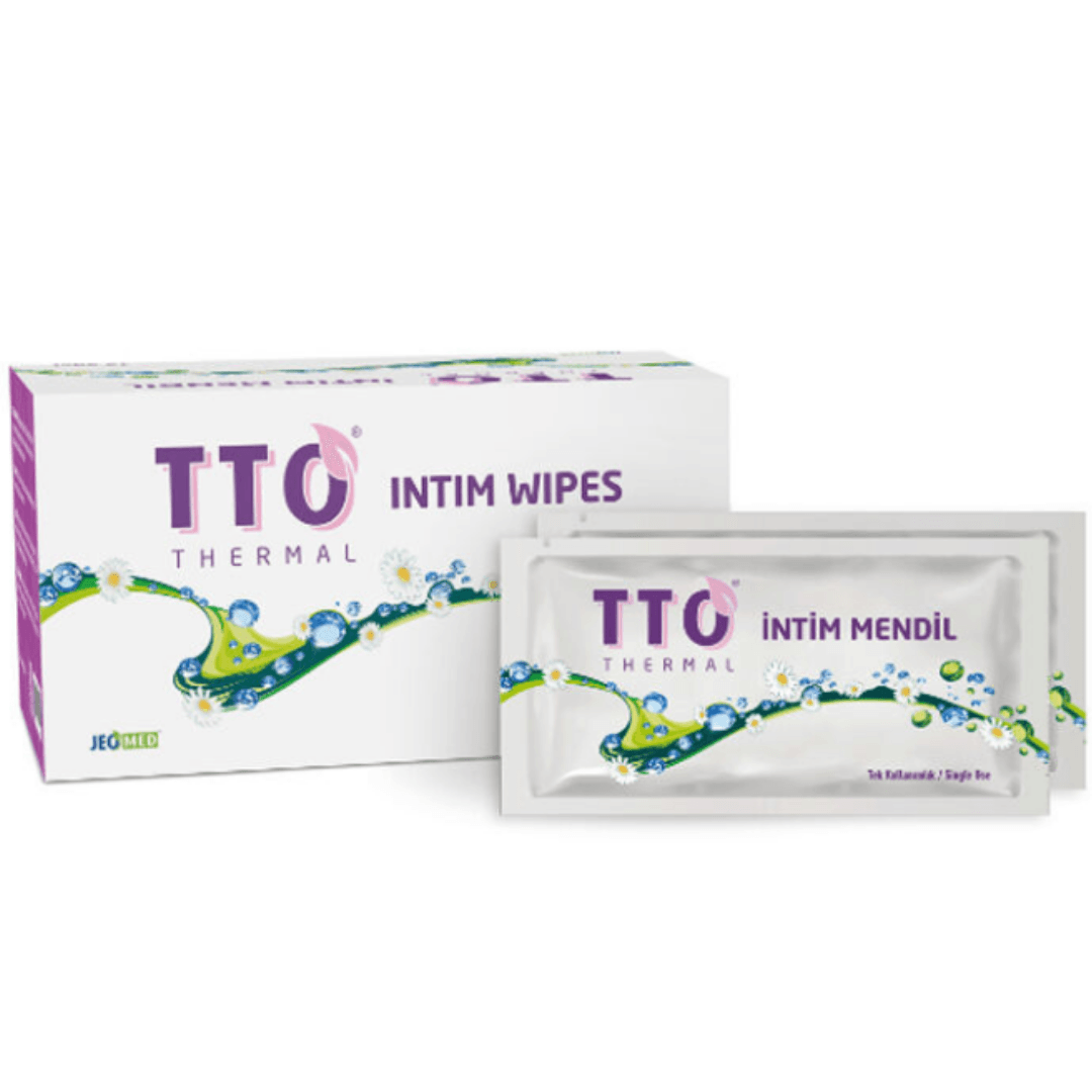 TTO Thermal İntim Mendil 12 Adet