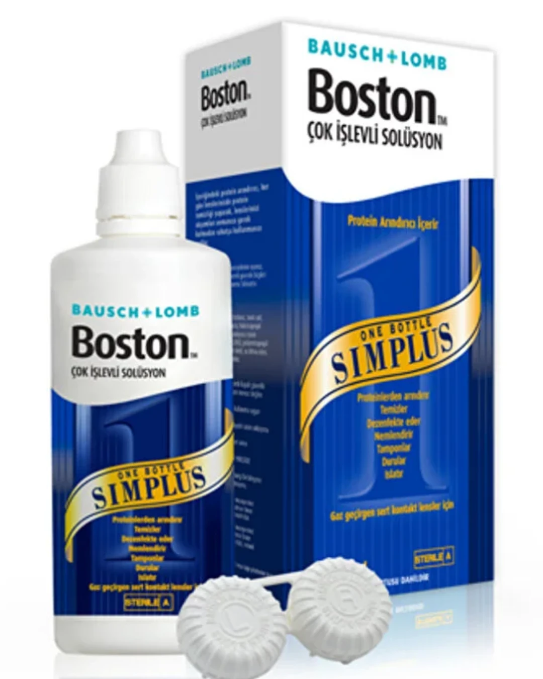 Bausch & Lomb Boston Simplus 120ml Sert Lens Solüsyonu Fiyatı