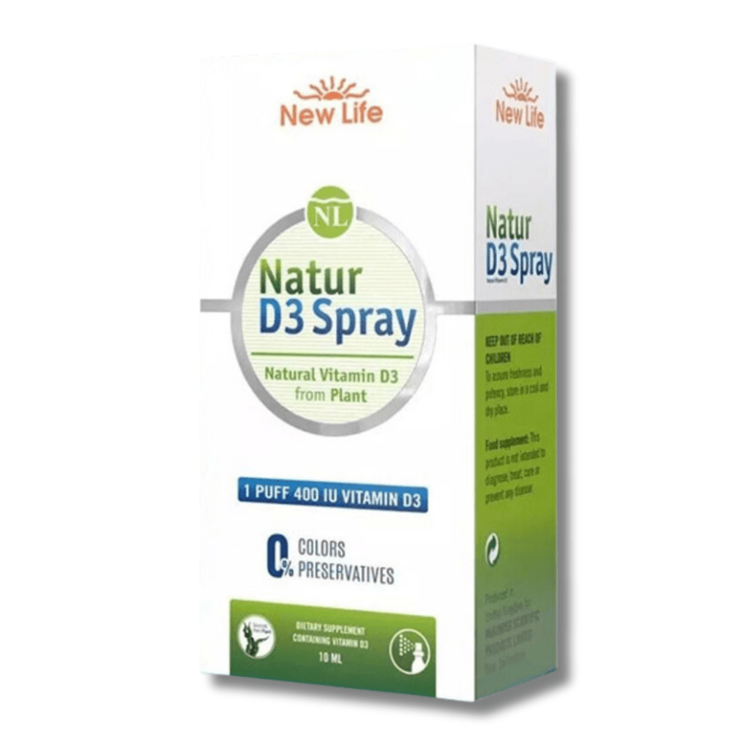 New Life Natur D3 Spray Takviye Edici Gıda 10 ml