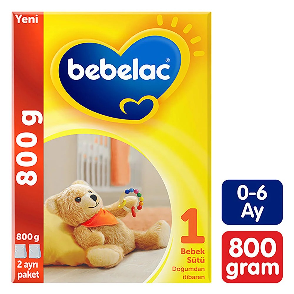 Bebelac 1 Bebek Sütü 0-6 Ay 800 gr