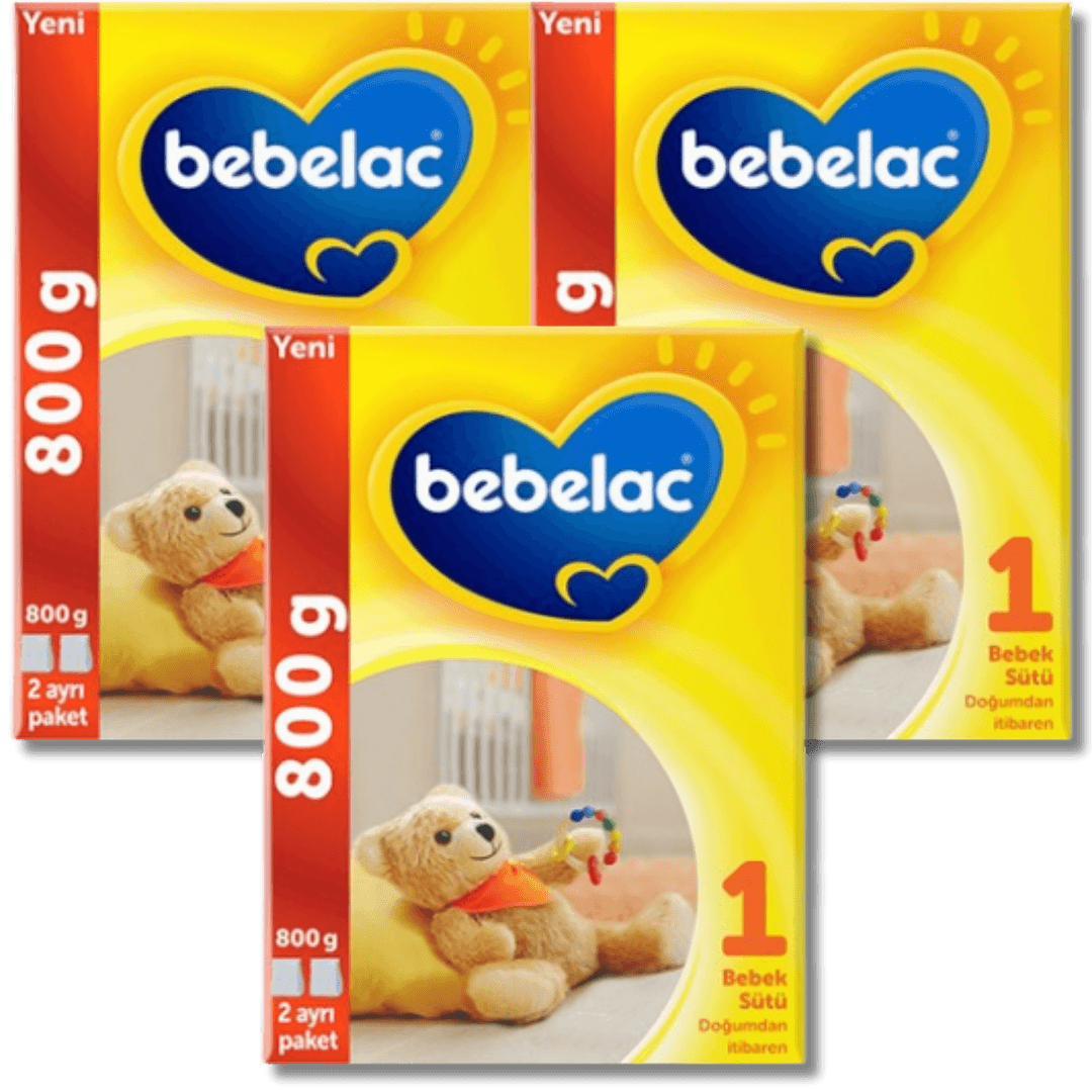 Bebelac 1 Bebek Sütü 0-6 Ay 800 gr - 3 adet