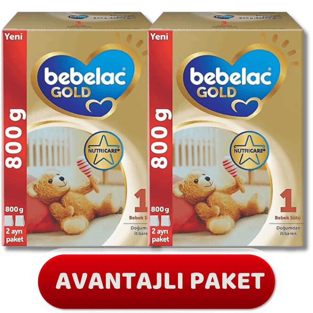 Bebelac Gold 1 Bebek Sütü 800 gr - 2 adet