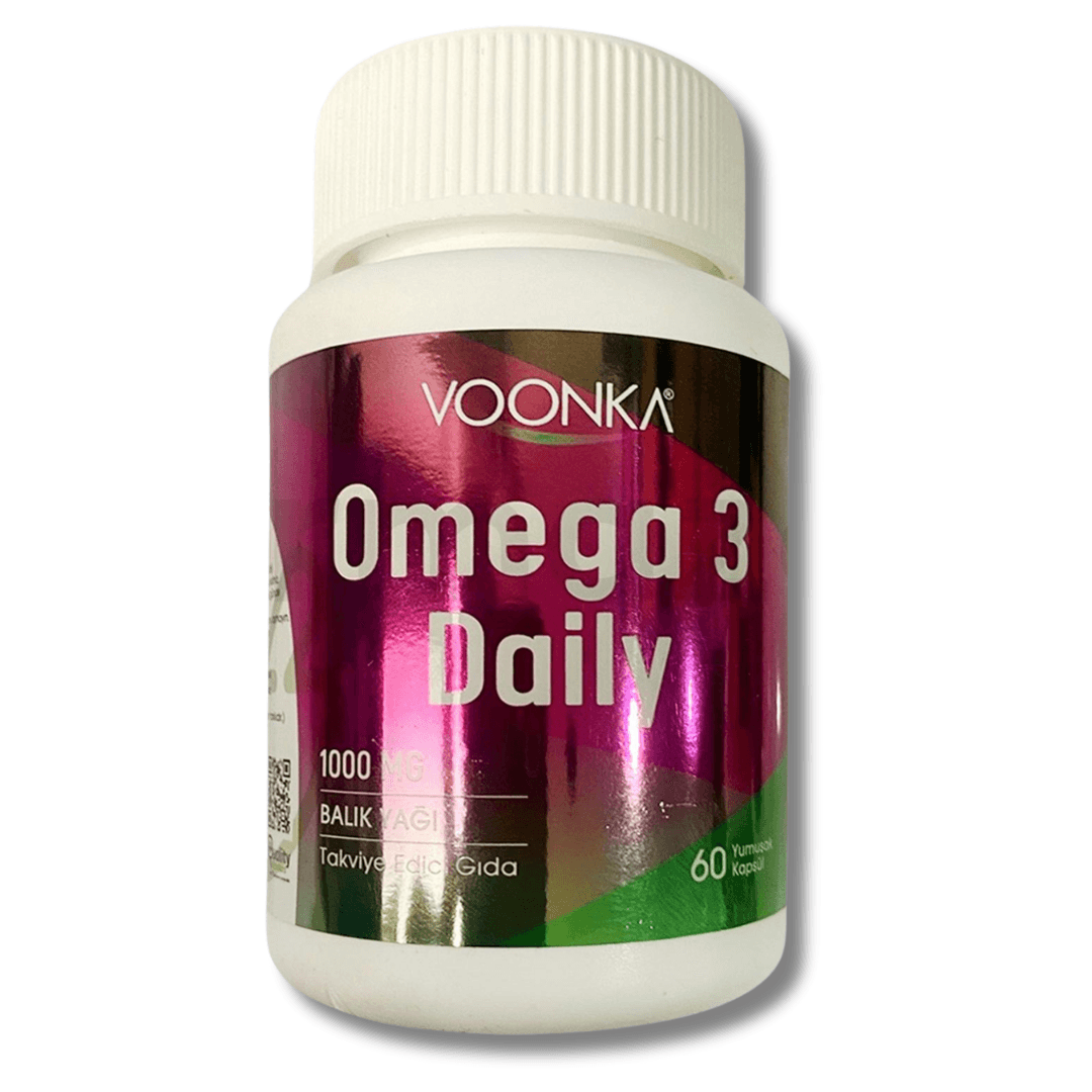 Voonka Omega 3 Daily 60 Yumuşak Kapsül