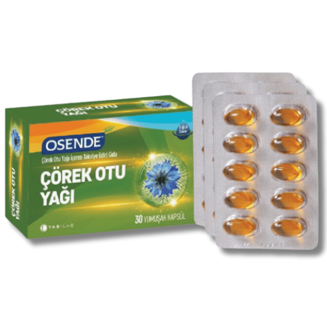 Osende Çörek Otu Yağı 30 Yumuşak Kapsül
