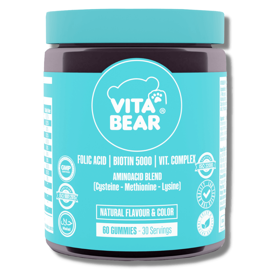 Vita Bear Strong Hair Gummy Vitamin 60'lı